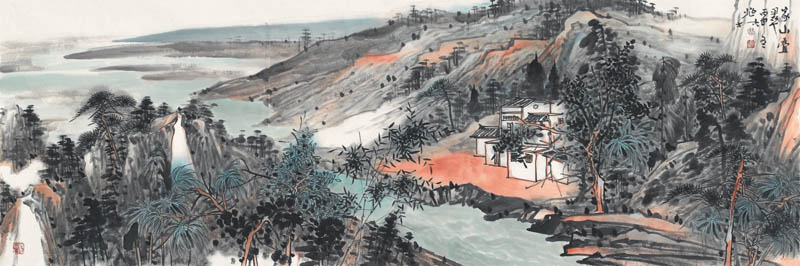 荆兆林艺术网山水画